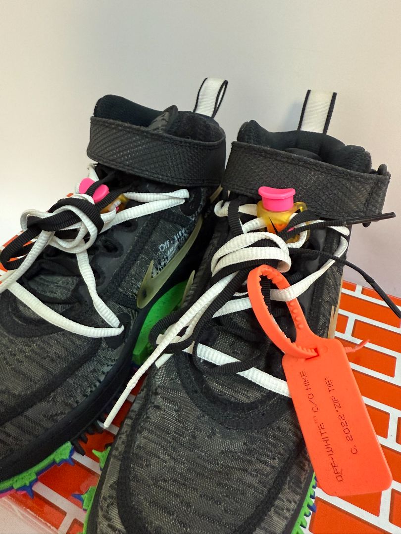 black / fuschia Off white x Nike vapor street sneakers, 8