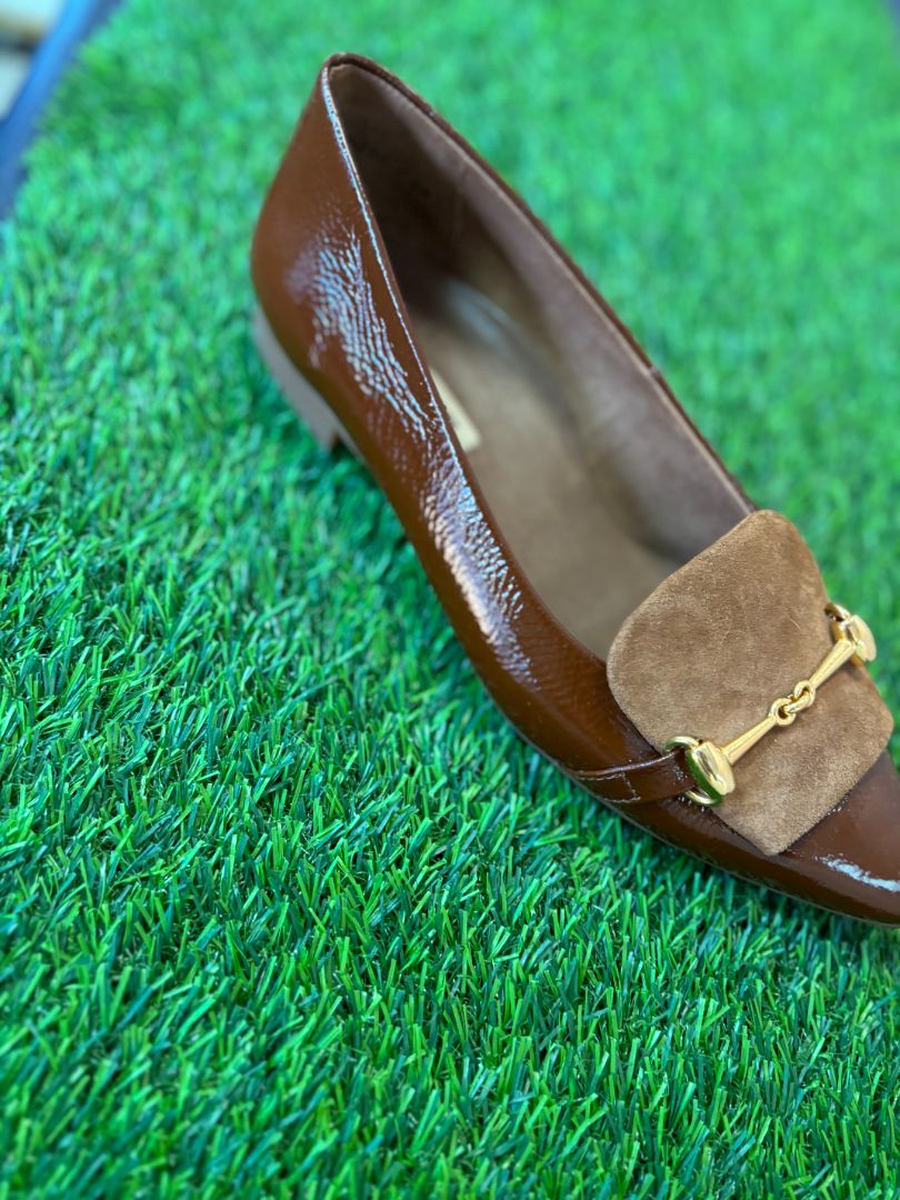 Cuoio Combo Paul Green Selena Flats, 4 UK / 6.5 US