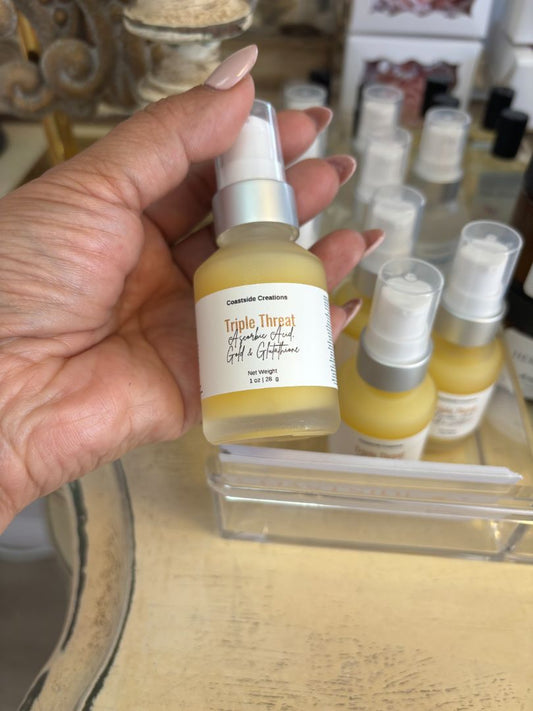 Coastside Creations Triple Threat face serum