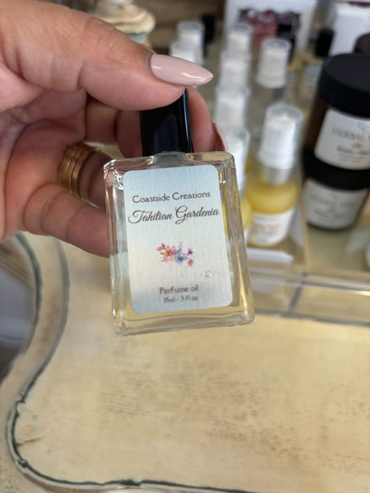 Coastside Creations Tahitian Gardenia perfume, .5 fl oz