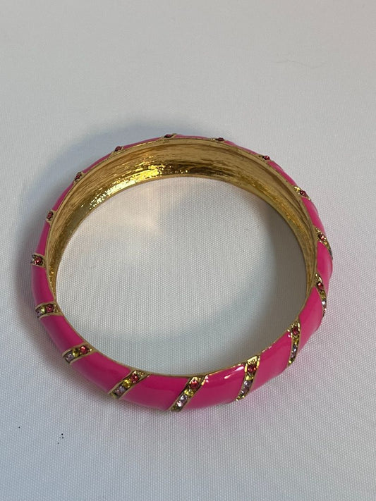 pink Kate Spade acrylic coated bangle, OS