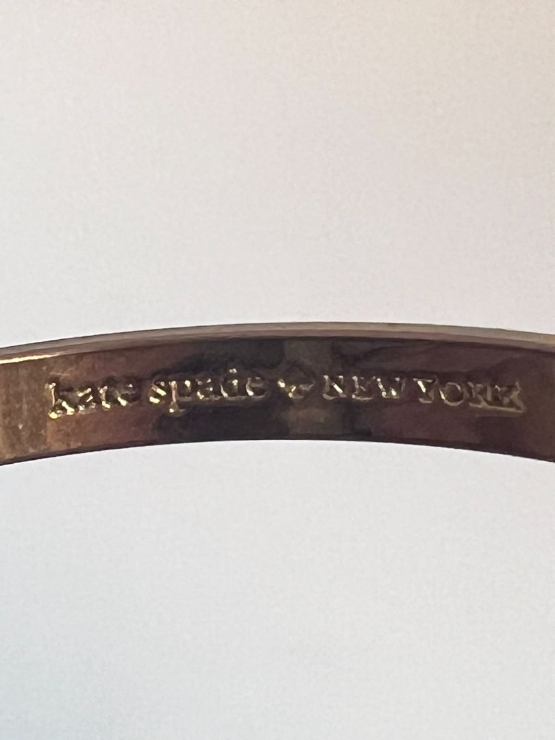 red Kate Spade bangle, OS
