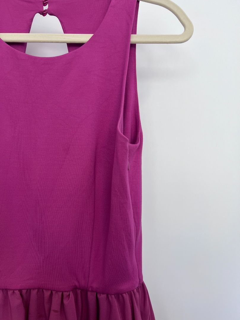 magenta hutch sleeveless dress, S