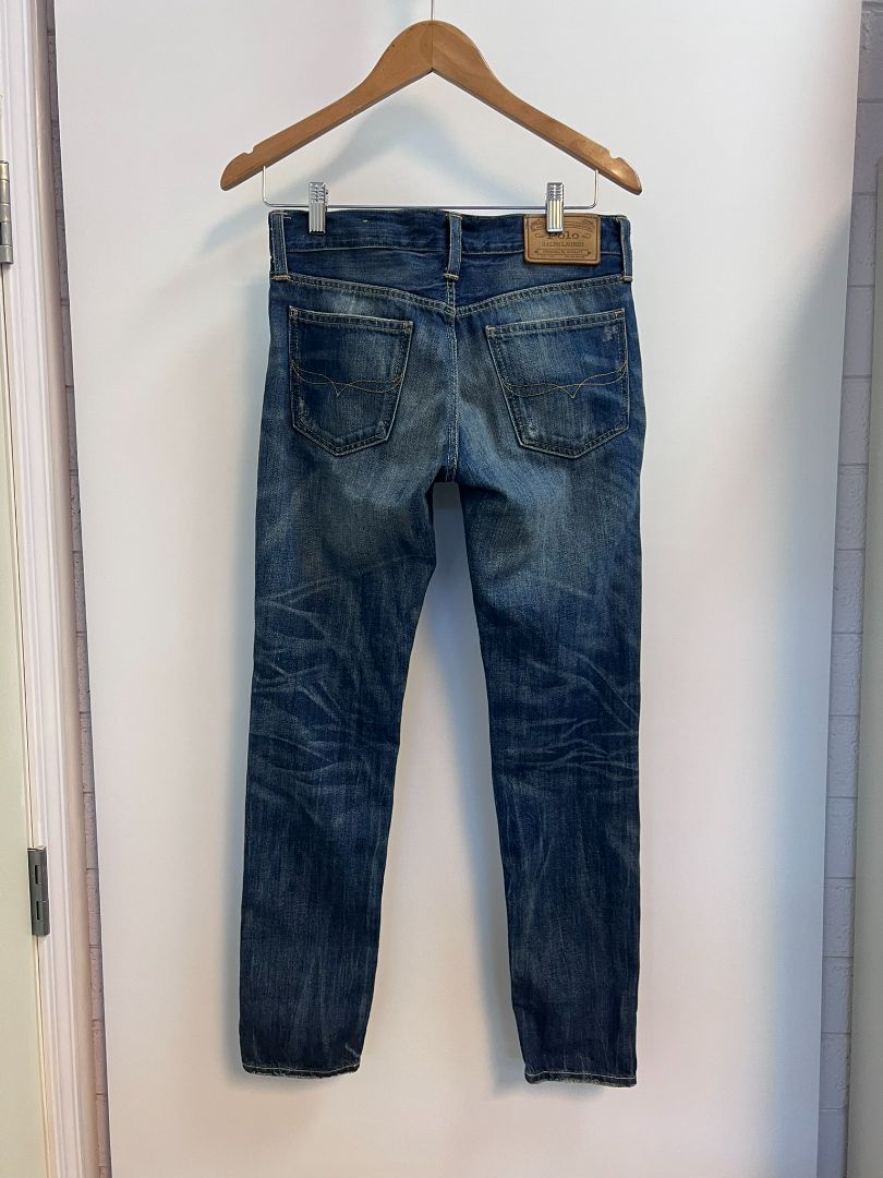 dark denim wash Ralph Lauren vintage jeans, 26