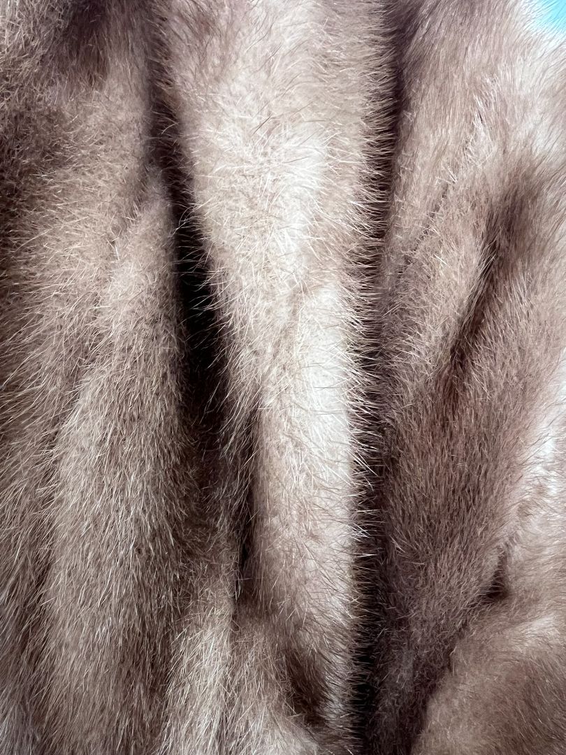 mocha Louise J Smith shawl, OS