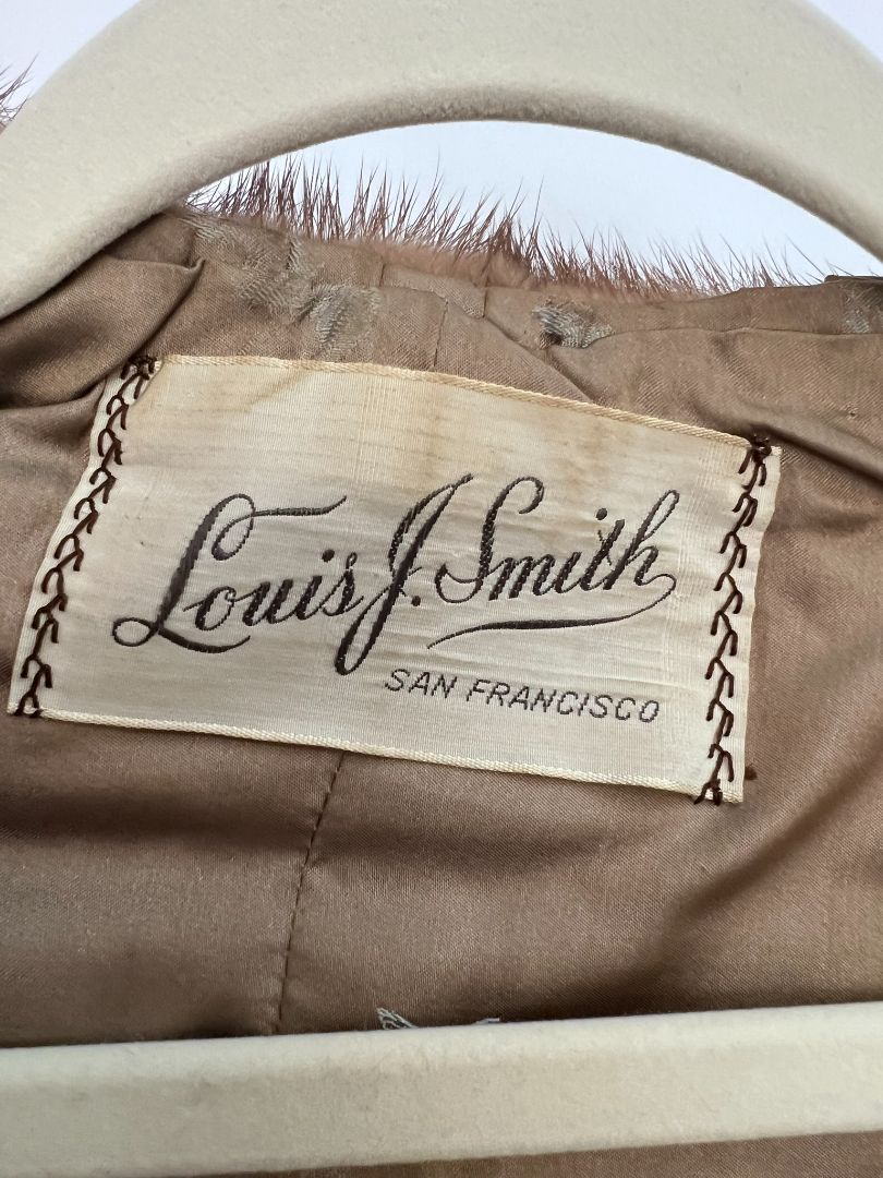 mocha Louise J Smith shawl, OS