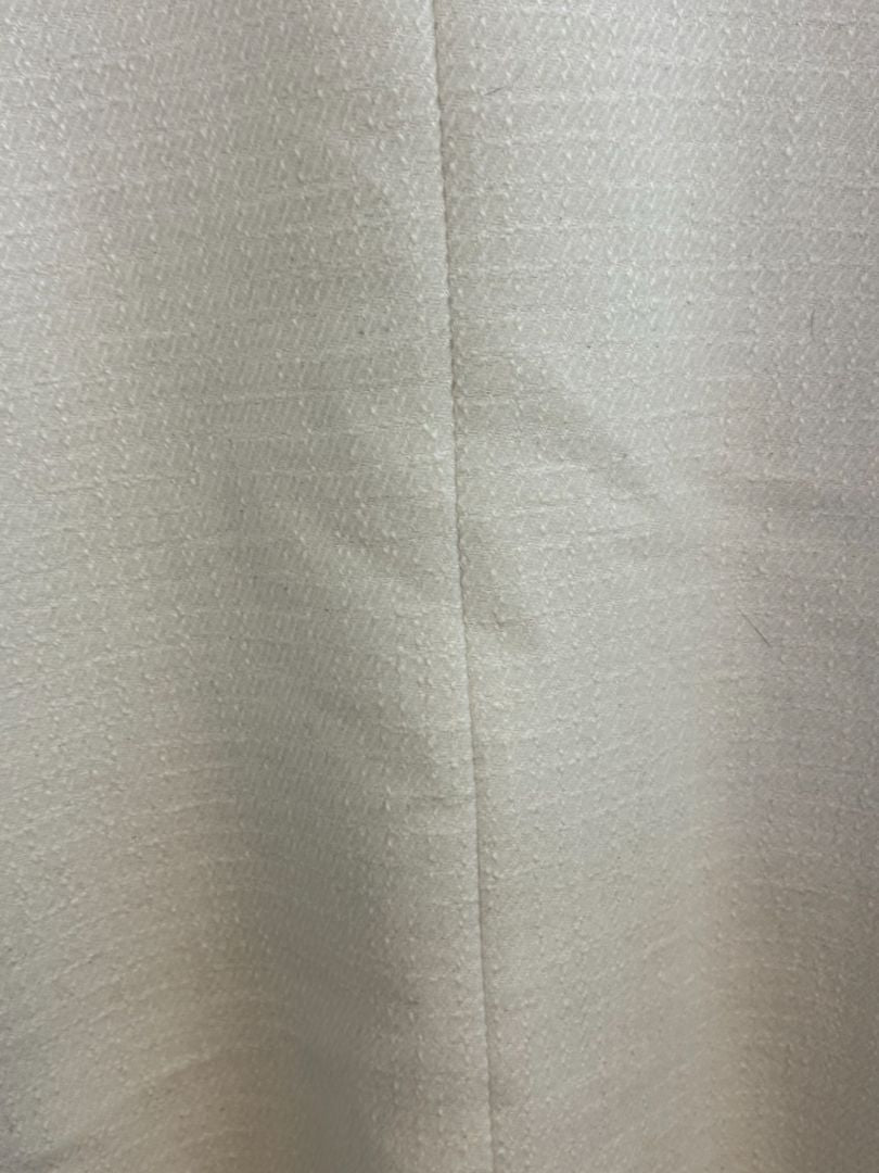 white Sandro double breast coat, L