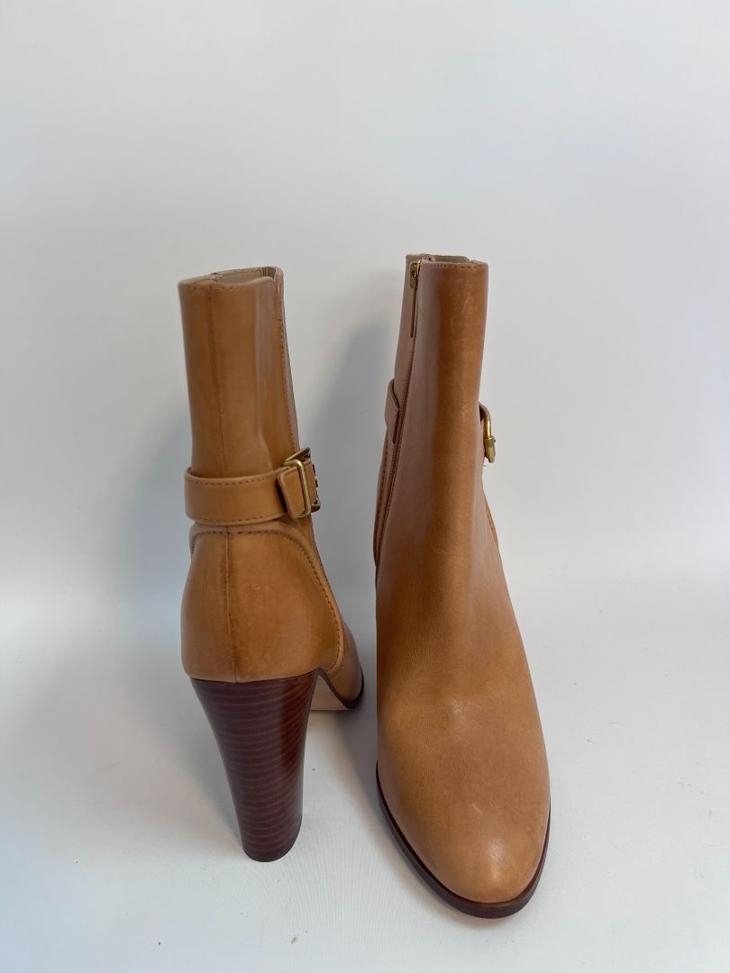 camel Veronica Beard ankle boots, 9M
