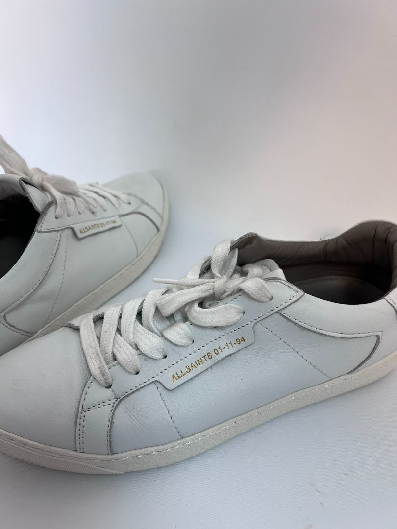 white All Saints sneakers, 39 EU