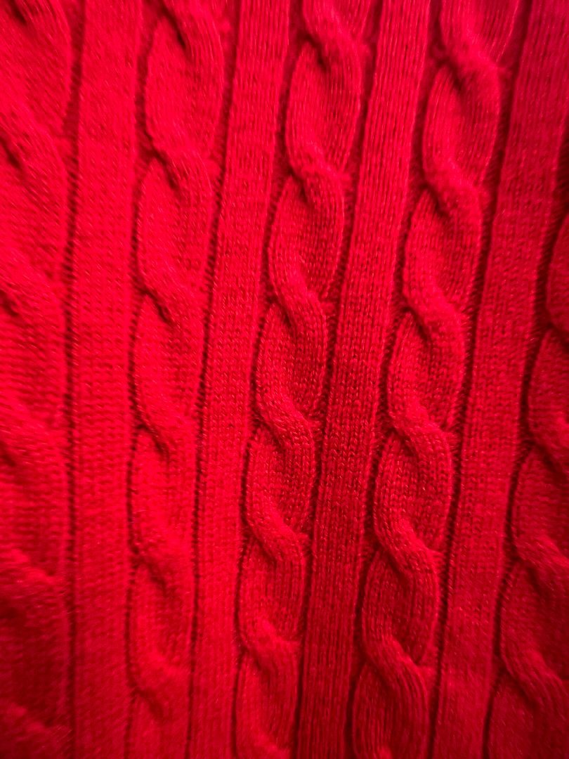 Brooks Brothers Red Cashmere Sweater, Medium NWT