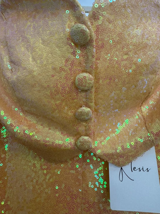 yellow Klesis 2 piece suit, 2 S, 2M. 2L