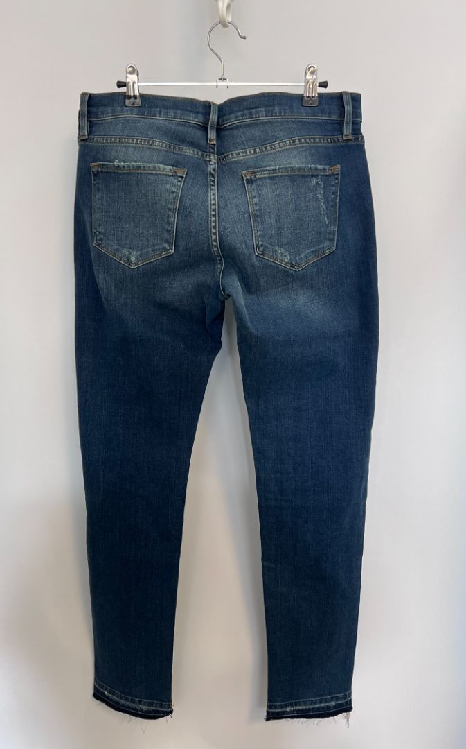 blue wash FRAME skinny jeans, 28