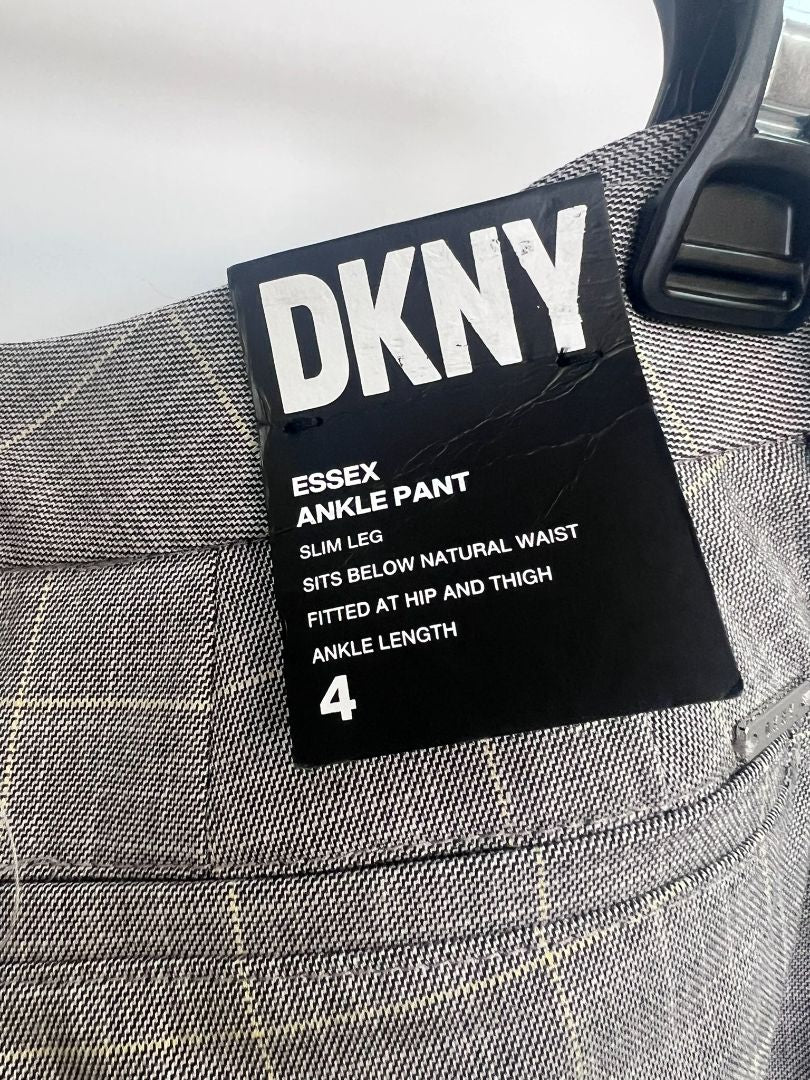 grey multi DKNY trousers NWT, 4