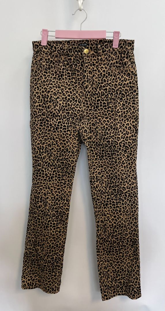 brown multi Jcrew straight jeans, 26