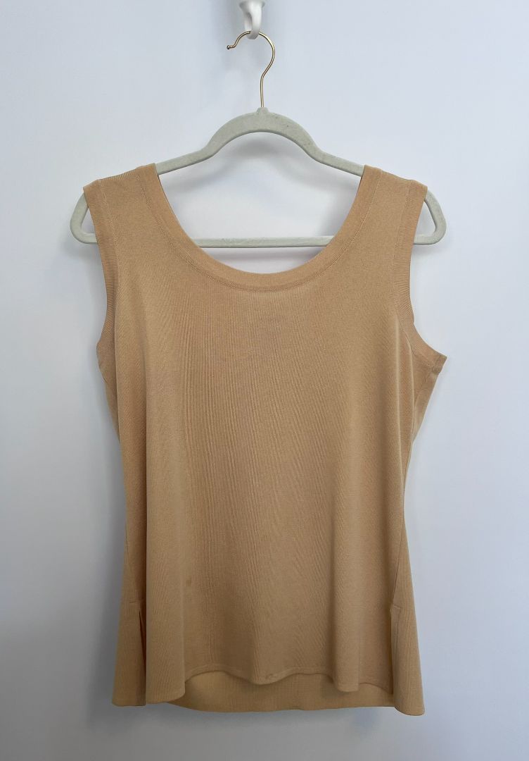 beige Misook tank top, M