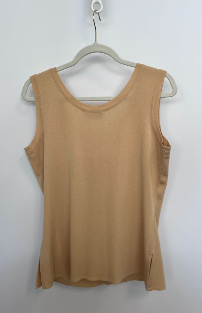 beige Misook tank top, M