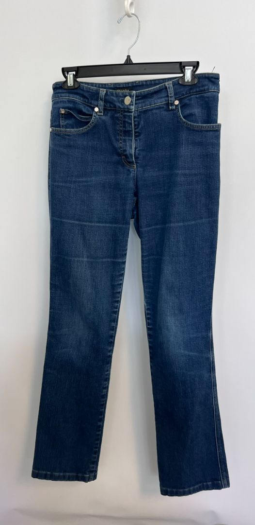 blue wash Esacada straight jeans, 38