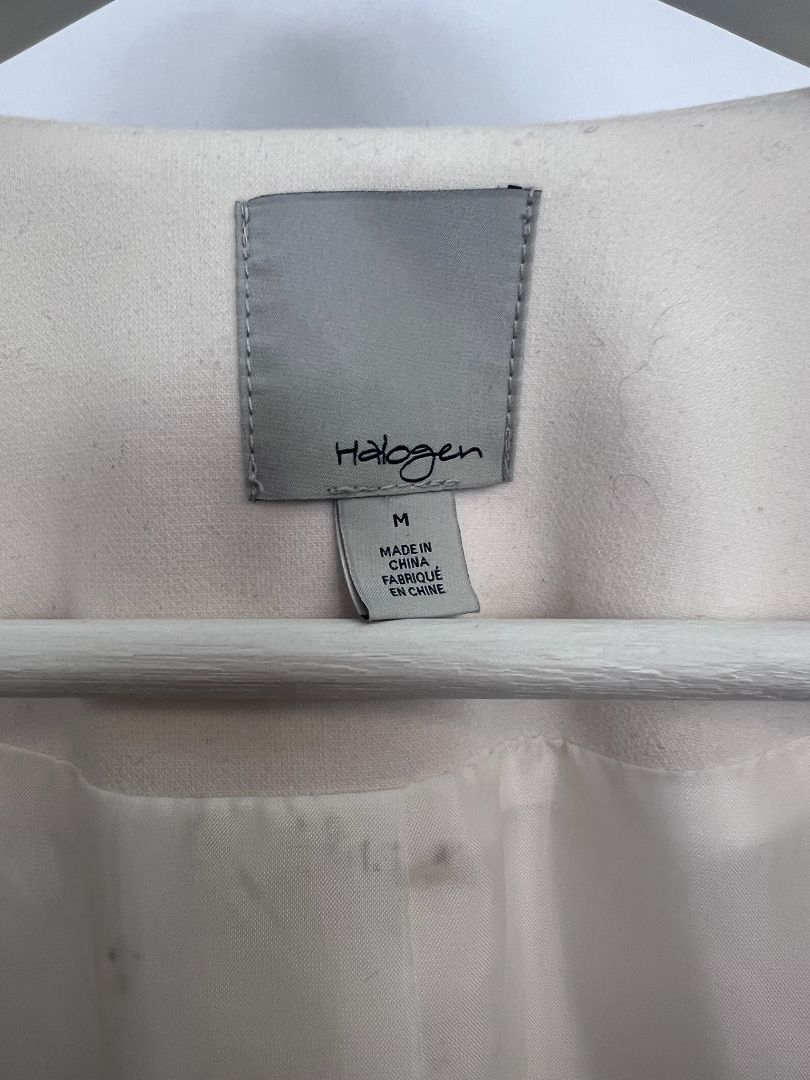 white Halogen blazer, M