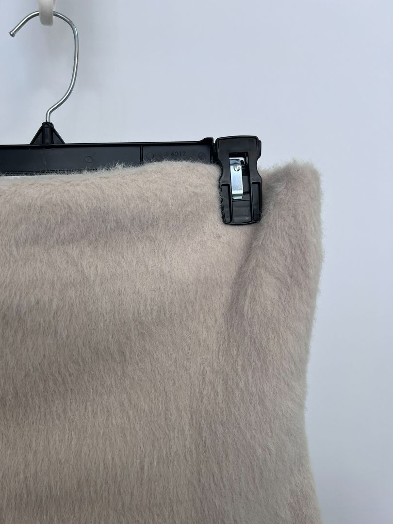 white Zara tube top, M