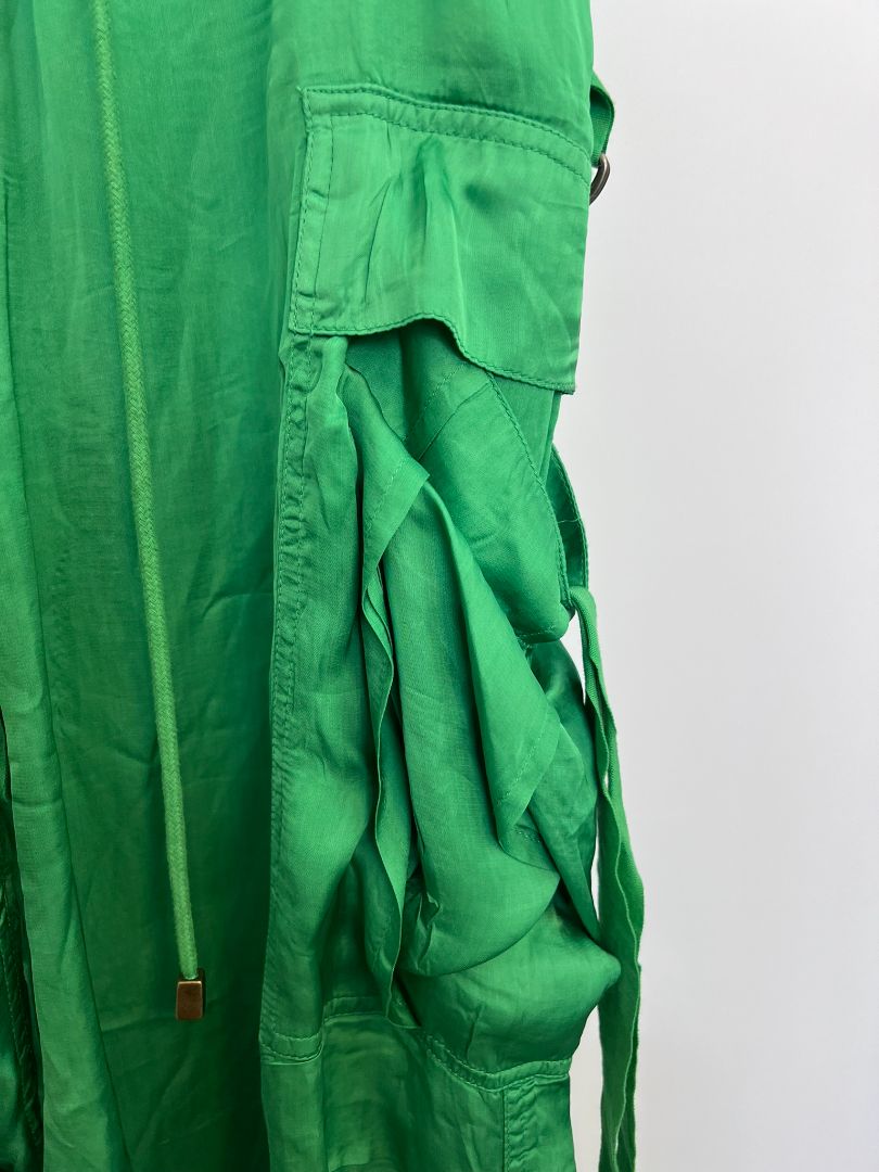 kiwi green love the label cargo pants, L