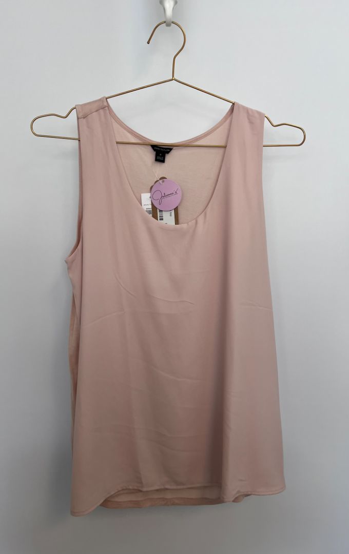 blush Ann Taylor tank top, M