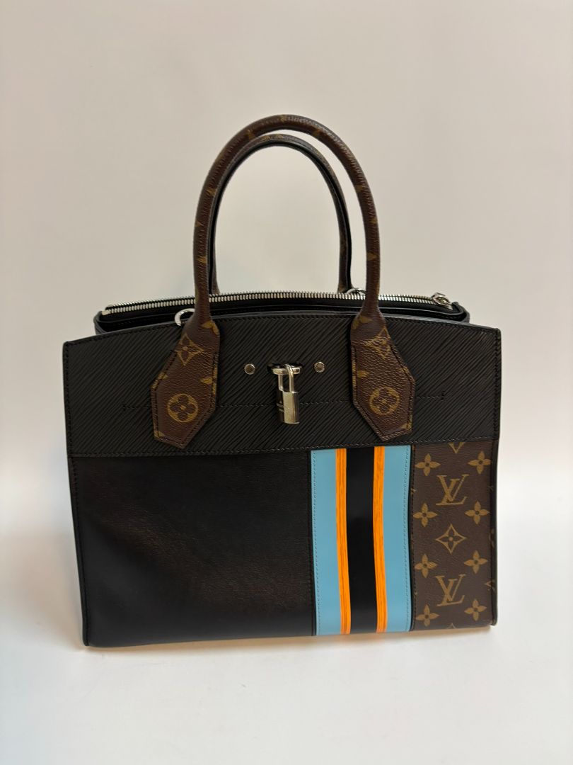 monogram x epi leather Louis Vuitton City Steamer limited edition