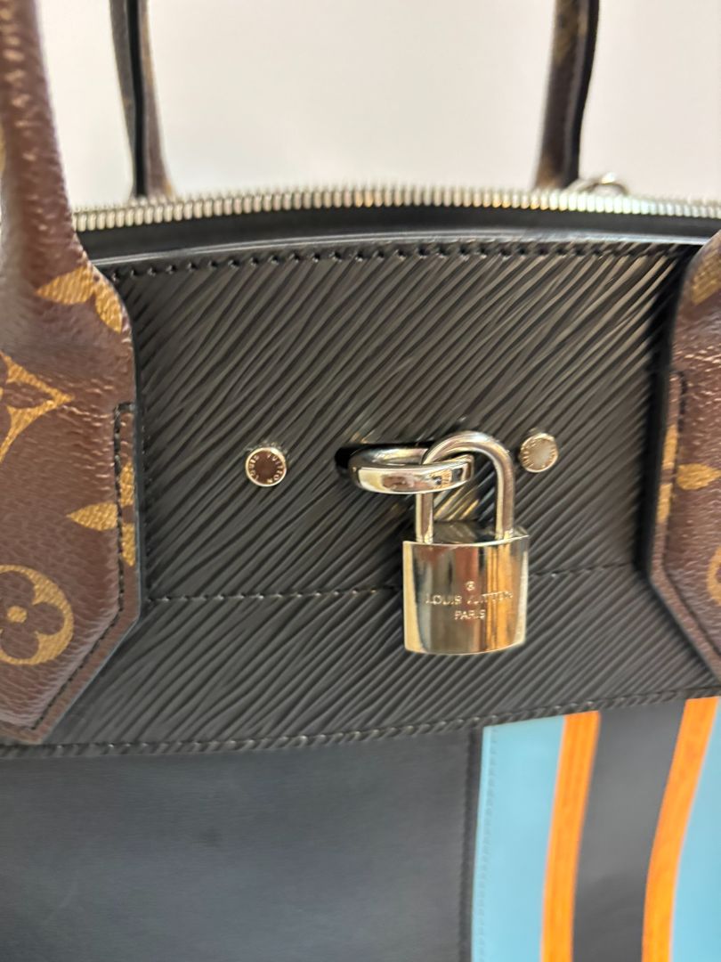 monogram x epi leather Louis Vuitton City Steamer limited edition
