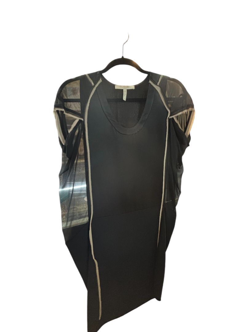 black BCBG Max Azria runway dress, xs