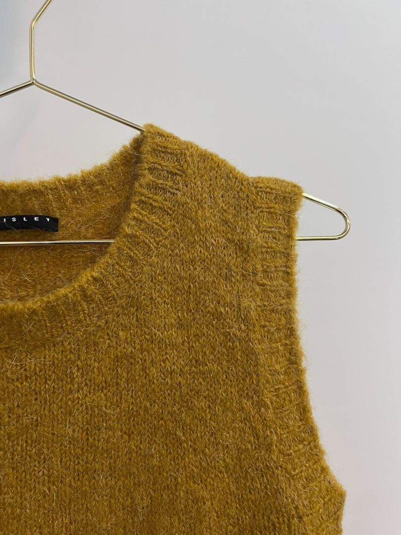 mustard Sisley vest, S