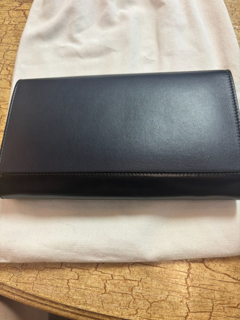 black , purple, navy Celine Phoebe Philo tricolor, Length: 8 in Height: 5 in Depth: 1.5 in Strap Drop: 21 in (crossbody chain