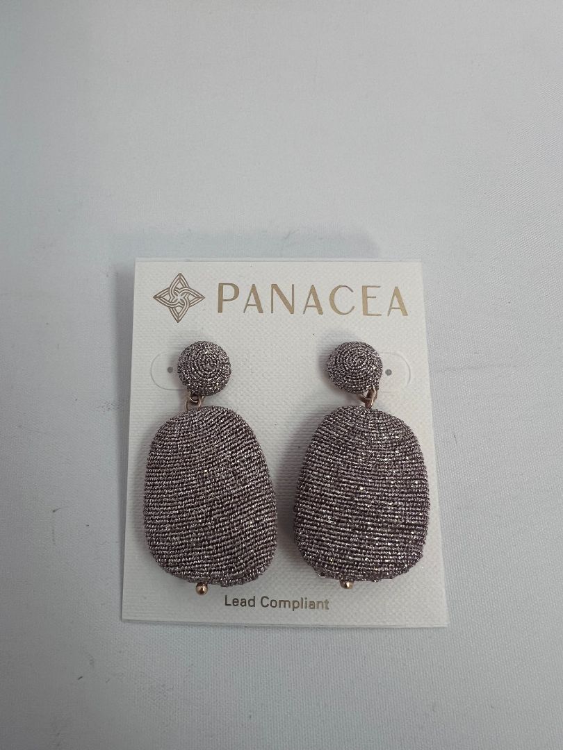champagne Panacea drop earrings, NA