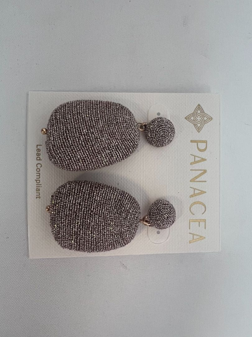 champagne Panacea drop earrings, NA
