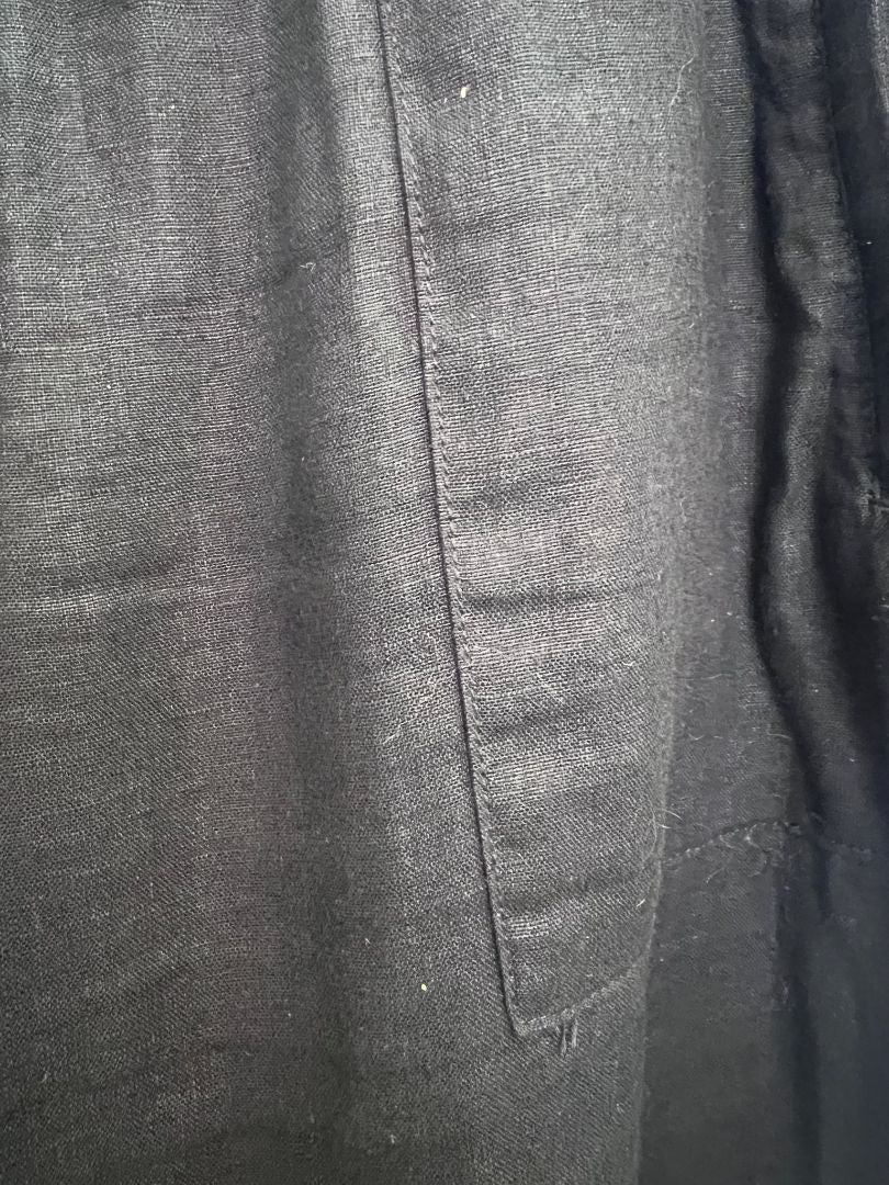 black Athelta linen pants, L