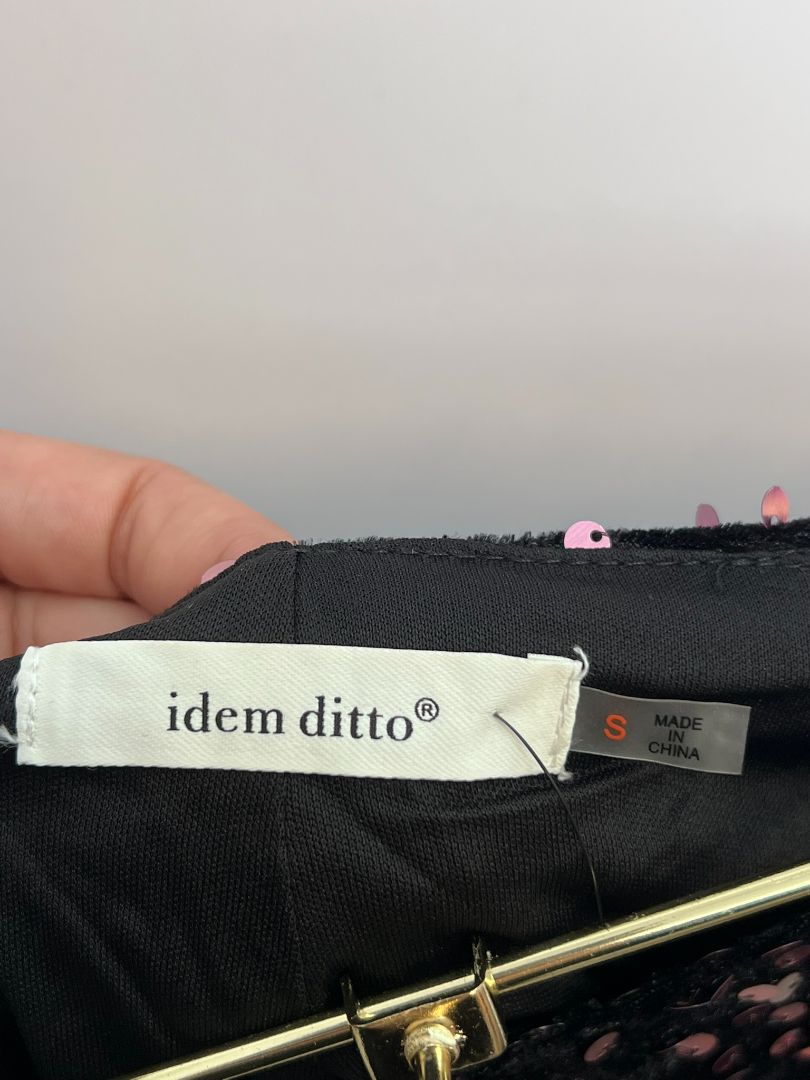black and pink Idem Ditto sparkly pants, 2s,2m,2l