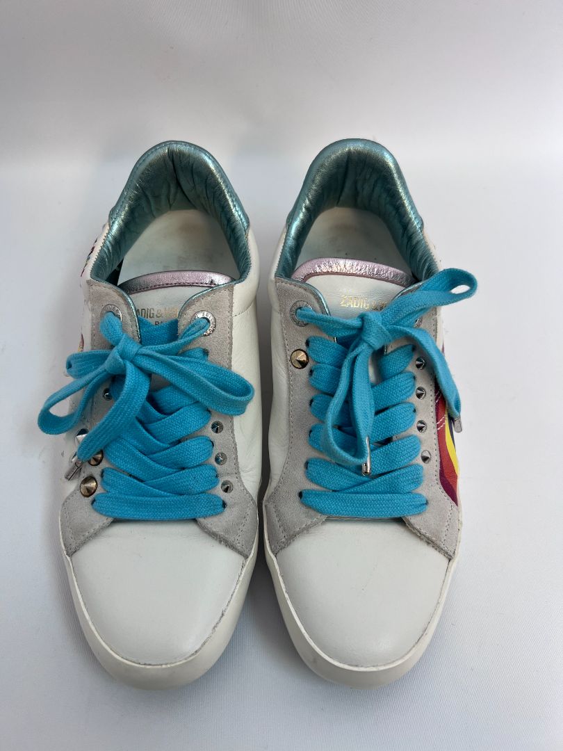 white Zadig & Voltaire sneakers, 9