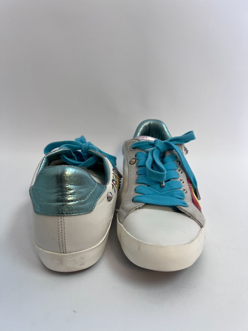white Zadig & Voltaire sneakers, 9
