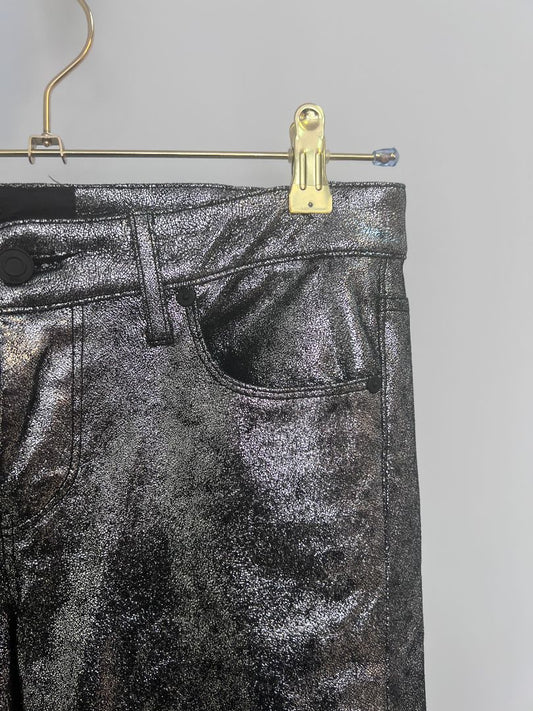 metallic silver R + A metallic pants, NA