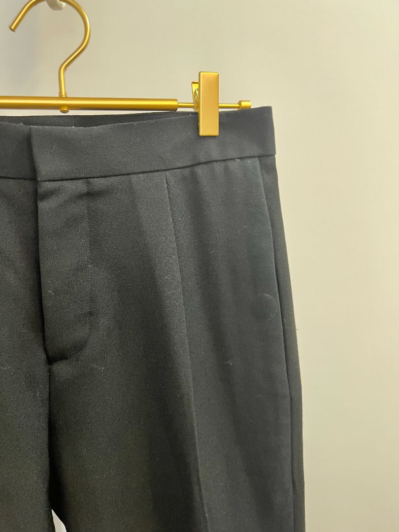 black Yves Saint Laurent trousers, 32M