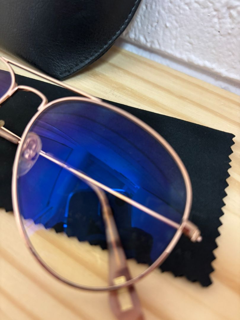 rose pink DIFF aviators, one size
