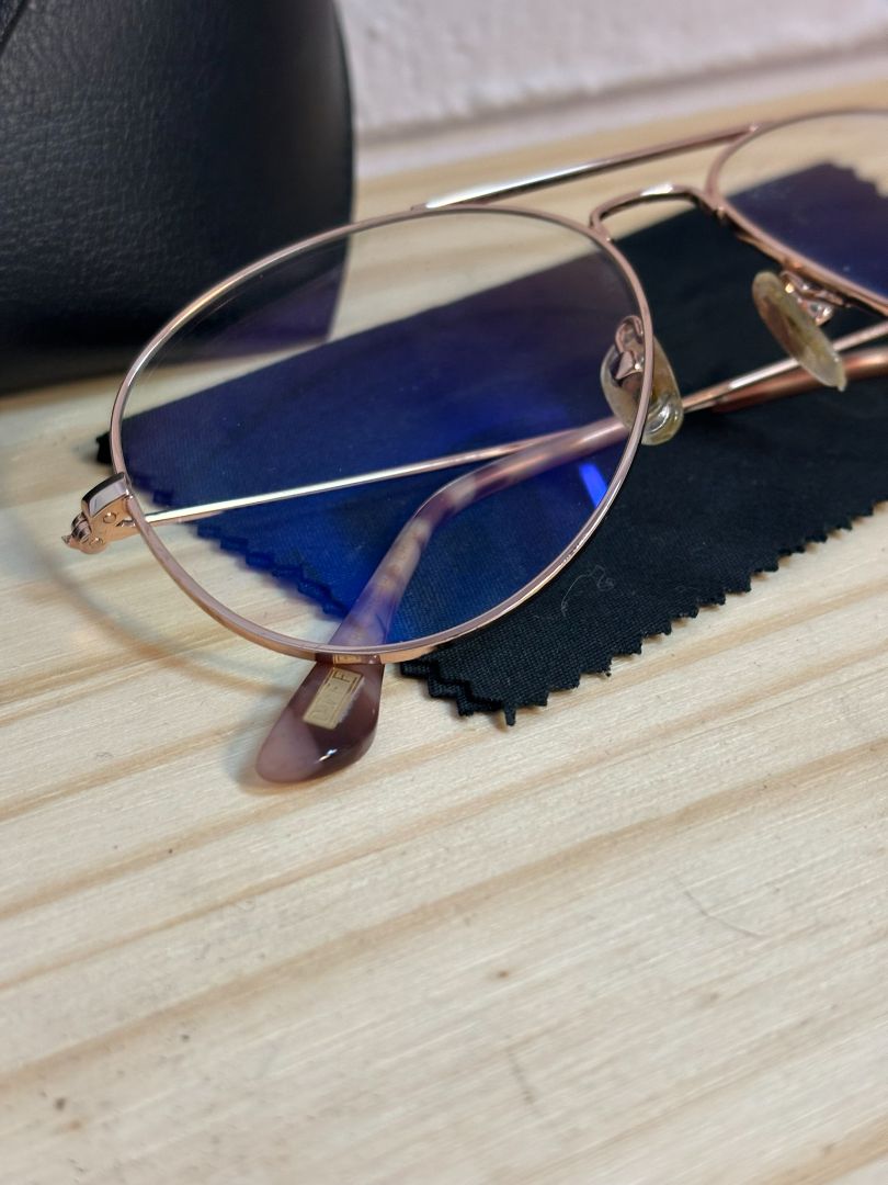 rose pink DIFF aviators, one size