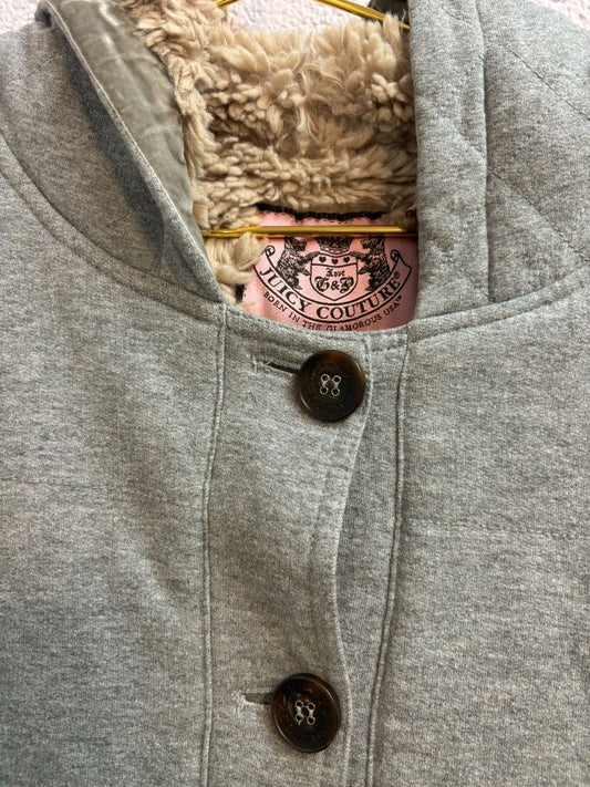 grey Juicy Couture hooded jacket, M