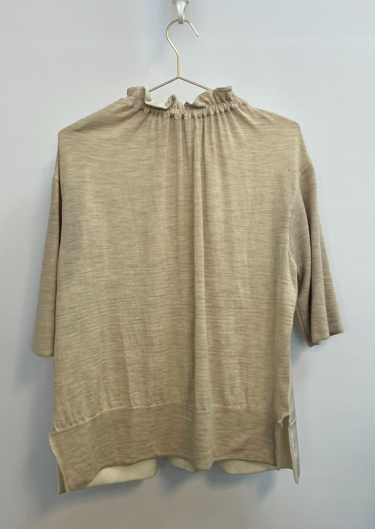 white Marni blouse, 46