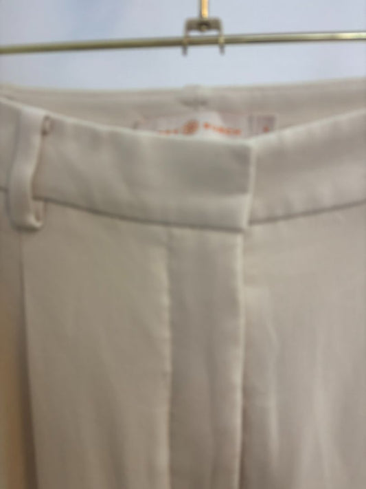 beige Tory Burch Wide‑Leg Trousers / Dress Pants, 4