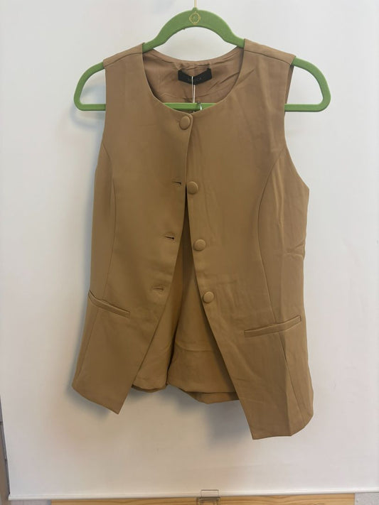 beige / tan NA 2 piece set, S