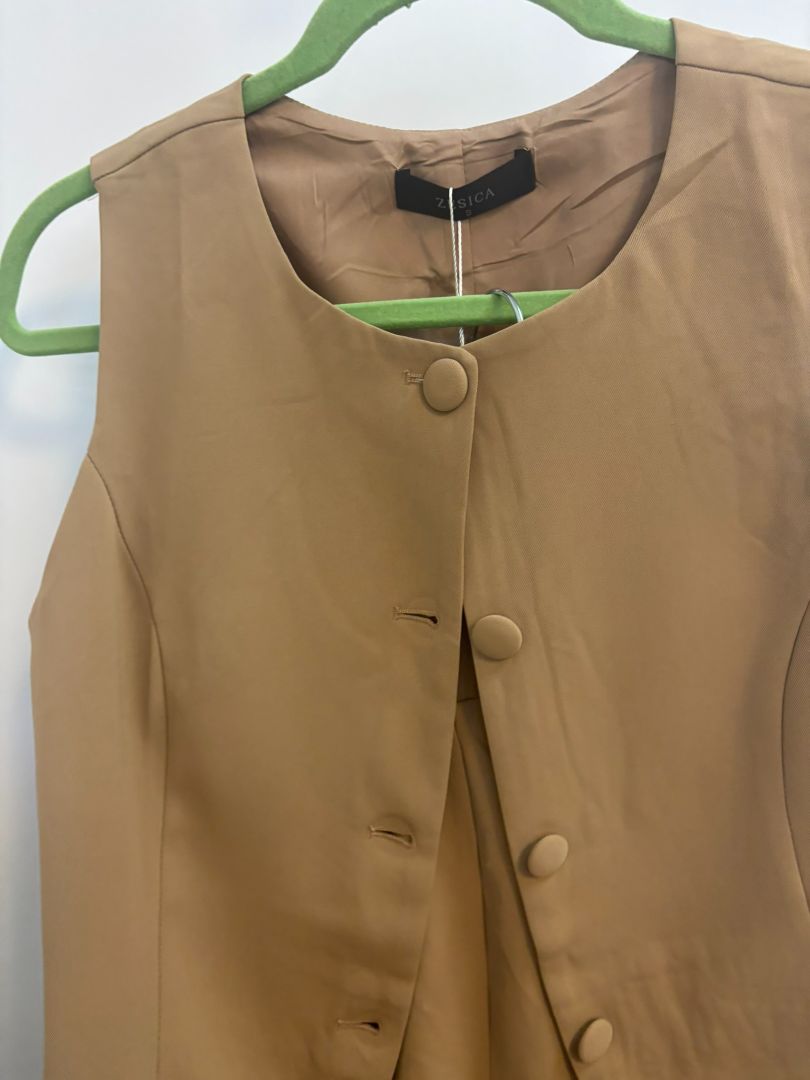 beige / tan NA 2 piece set, S