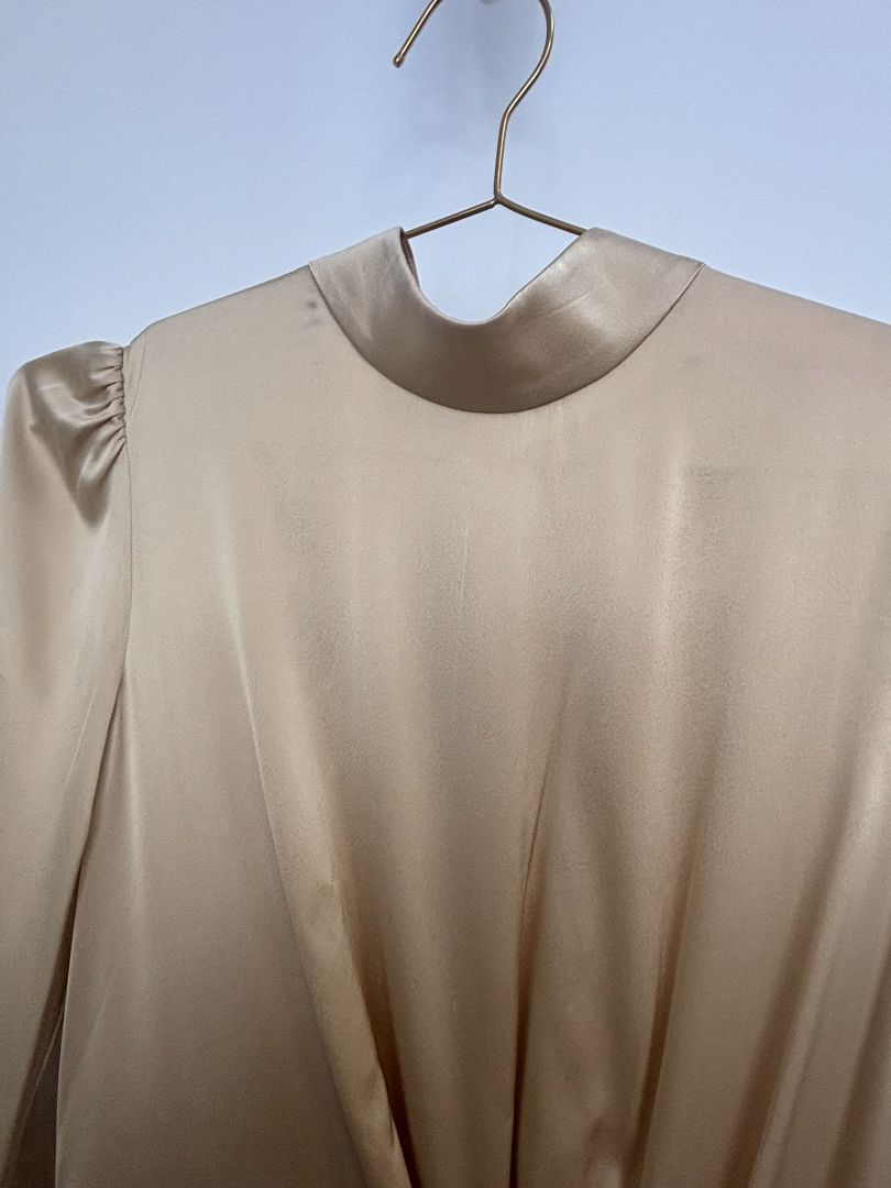 beige / nude Zimmerman satin collection, S