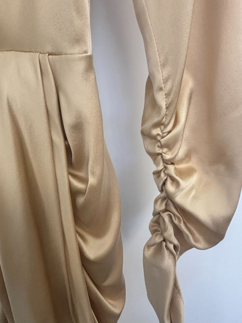 beige / nude Zimmerman satin collection, S