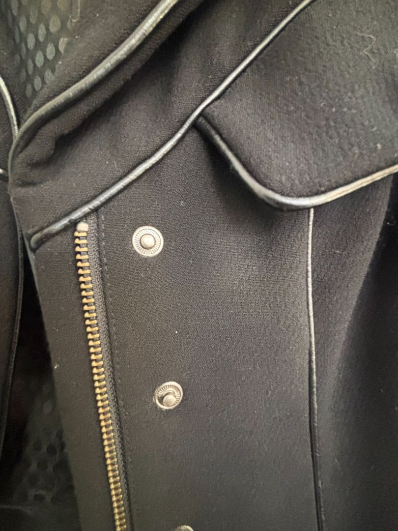 black Seventy two changes full zip moto blazer, 4