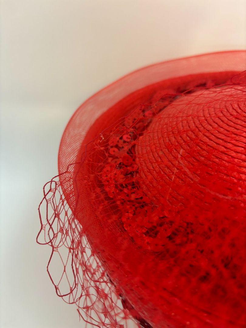 RED NA women's hat, 8 X 8