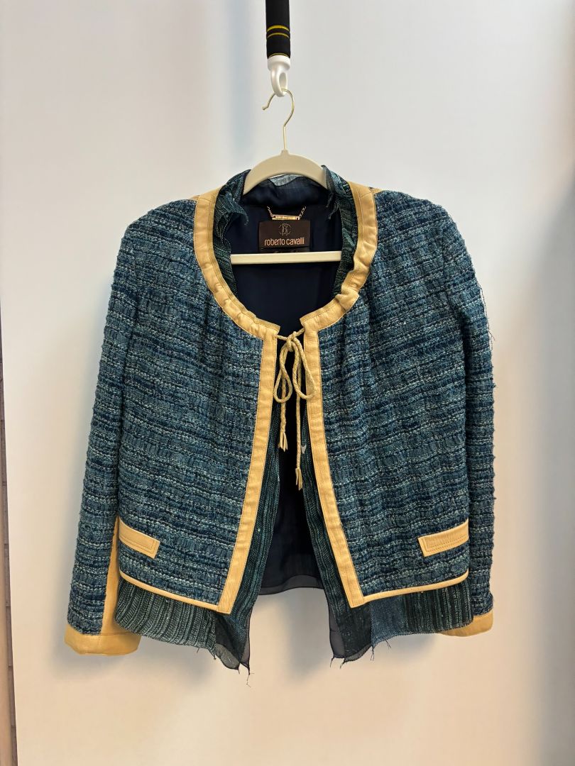 blue multi Roberto Cavalli jacket, 6